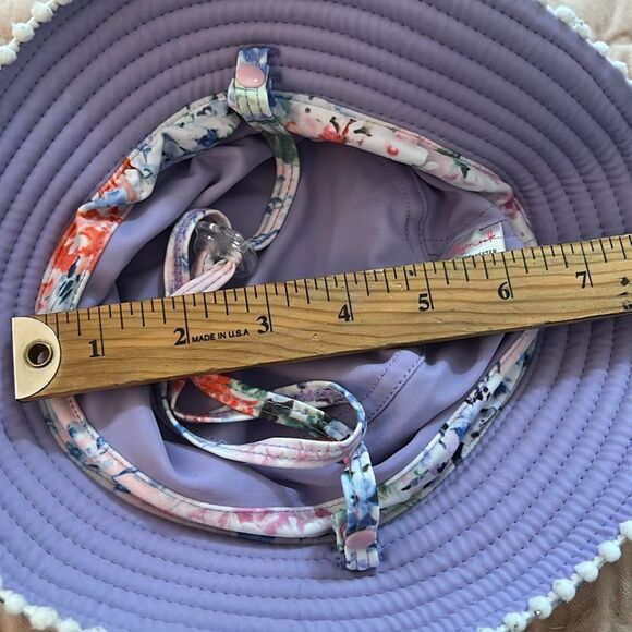 Millymook Girls Bucket Floral Kids Bucket Hat size 5 year-old reversible - Picture 4 of 5